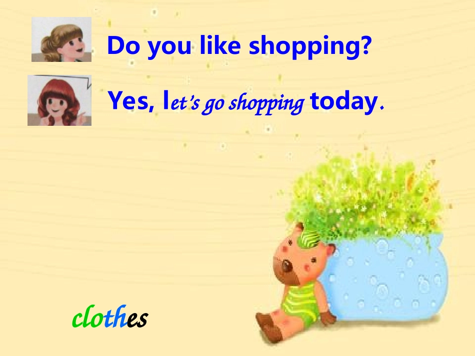 新pep四年级下册unit5_my_clothes_A_Let's_talk课件_第3页