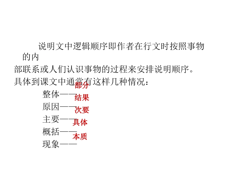 说明文阅读之逻辑顺序_第2页