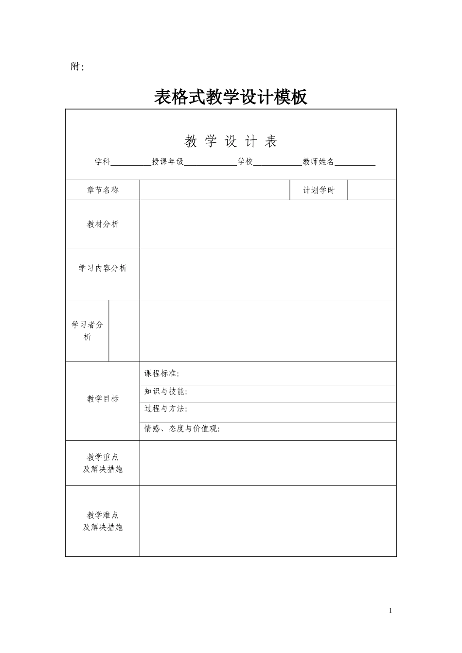 教学设计模版_第1页