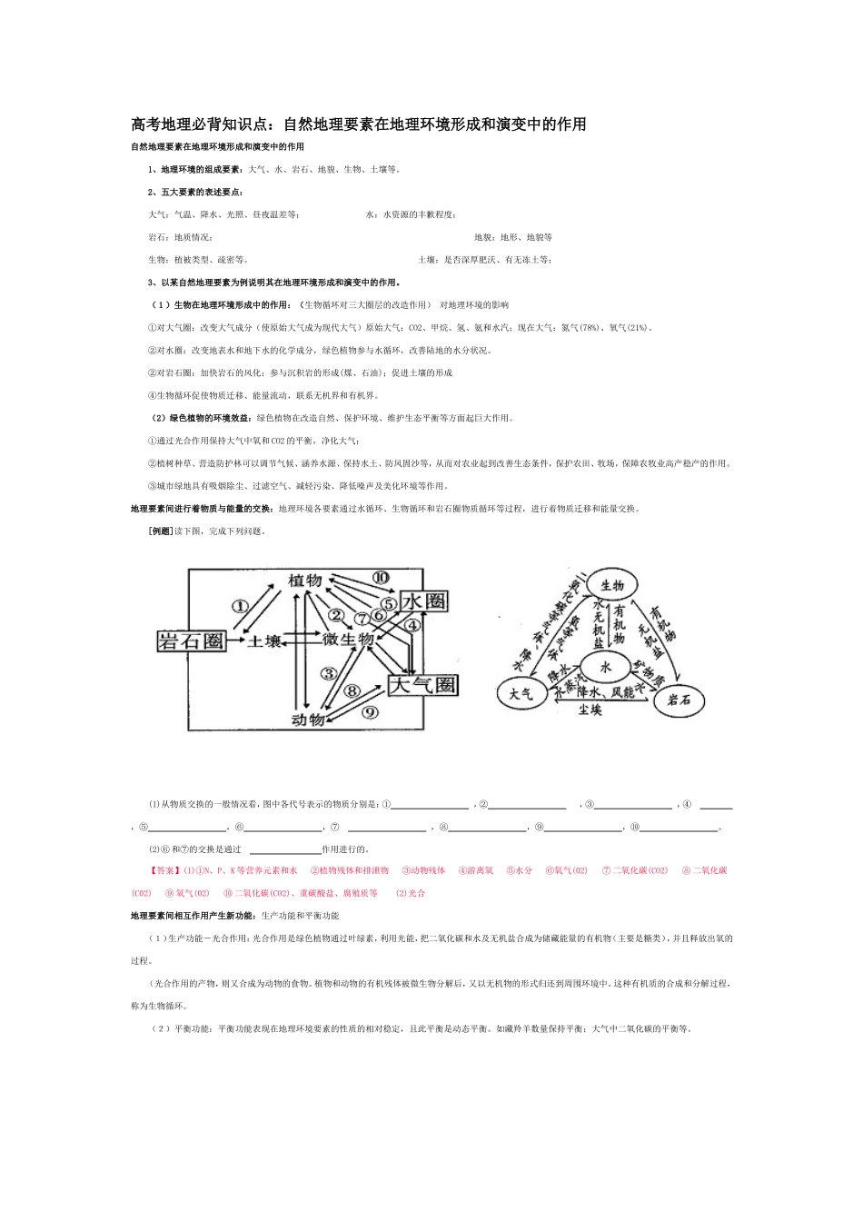 高考地理必背知识5_第1页