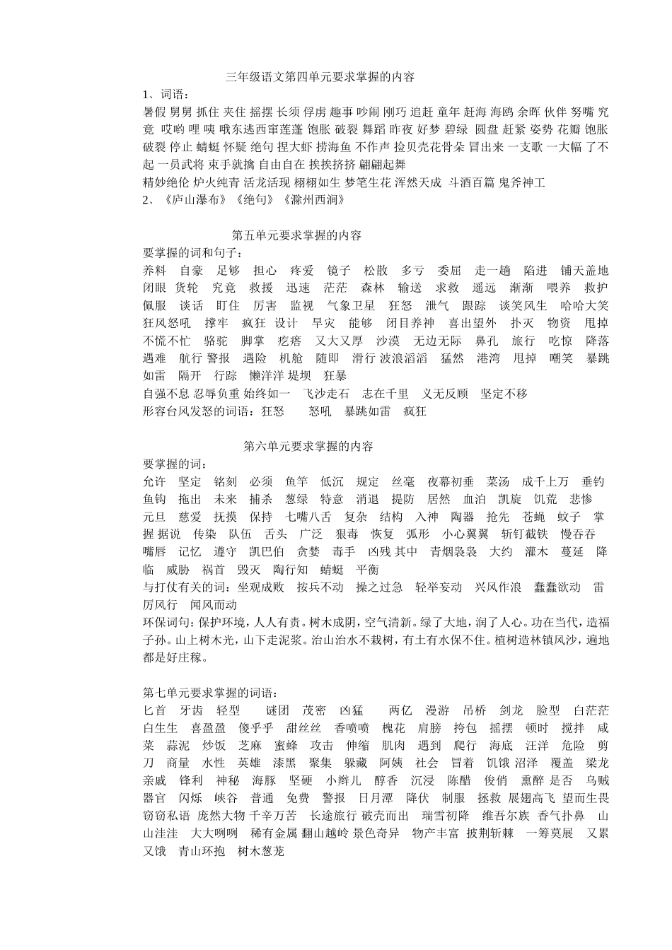 要求掌握的词语_第1页