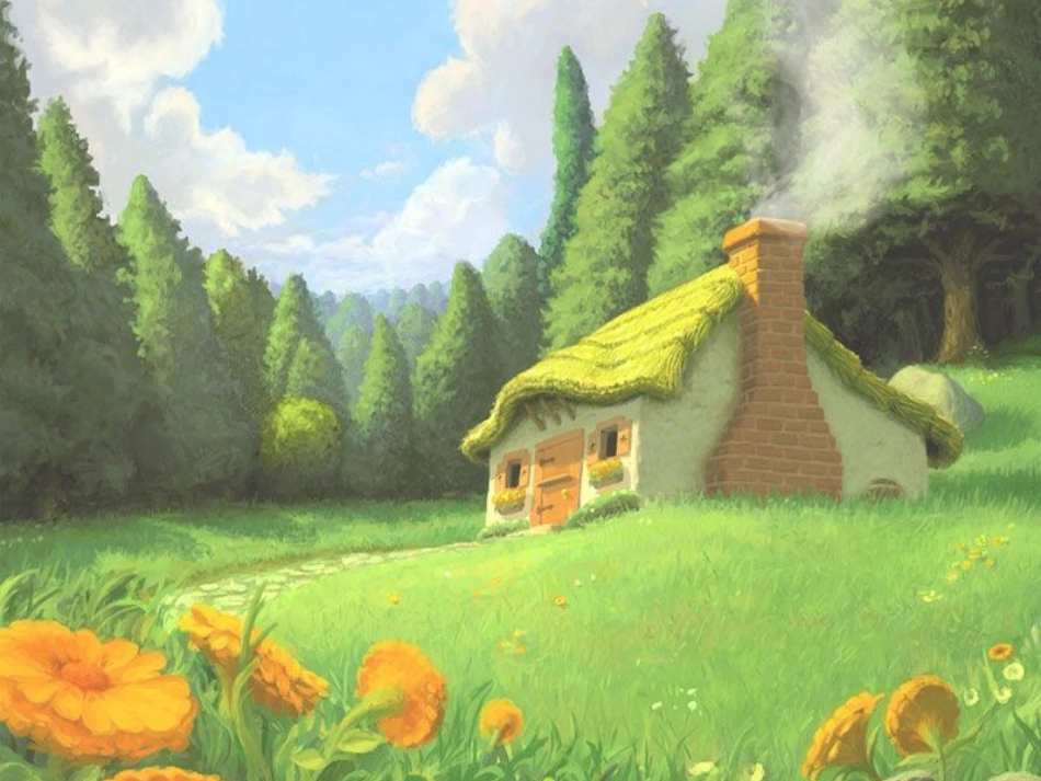 七个阿姨来摘果_第1页