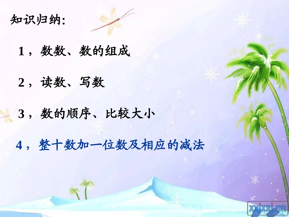 一年级数学下册100以内数的认识复习课课件_第2页