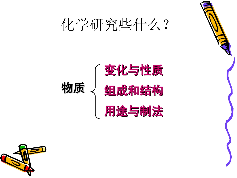 化学研究些什么第课时_第2页