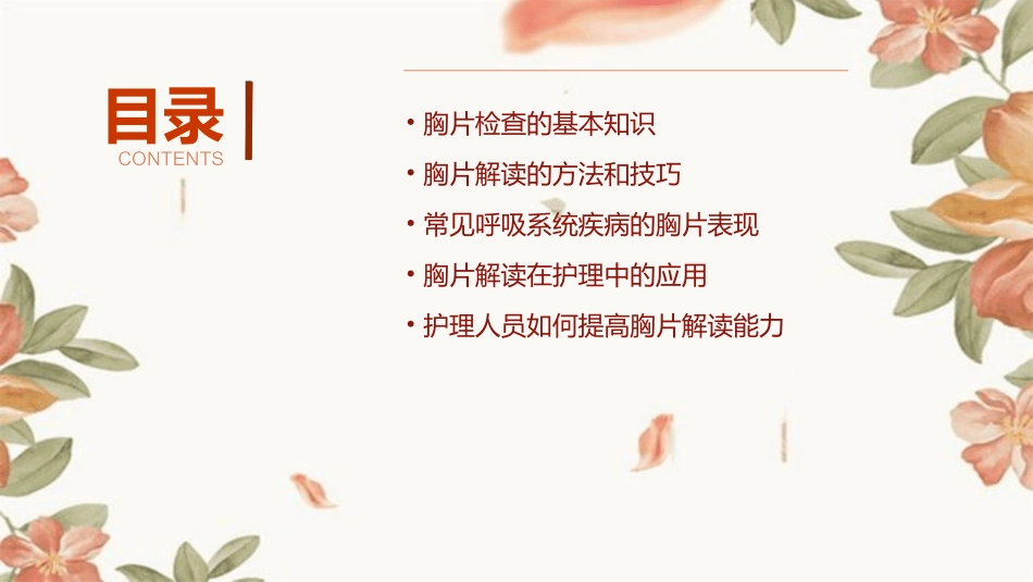 呼吸科影像检查胸片的解读护理课件_第2页