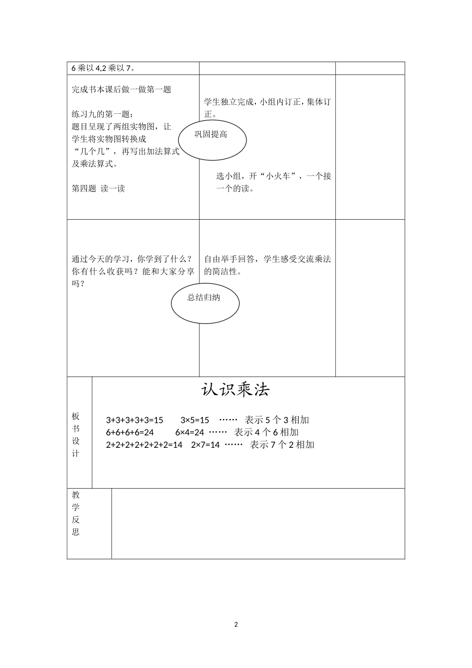 认识乘法（一）_第2页