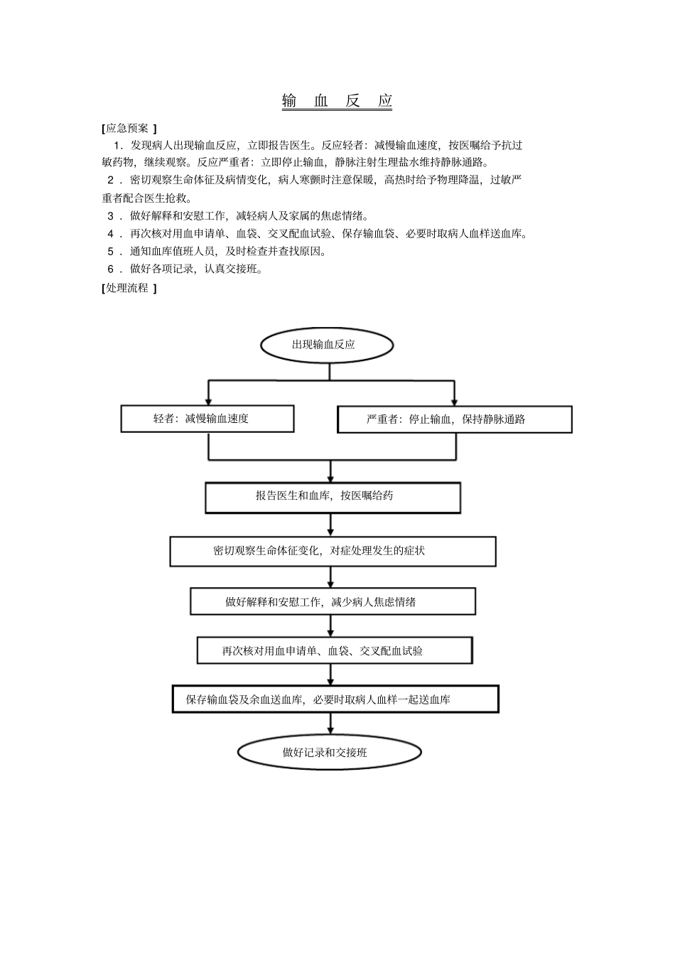 临床病人紧急状况处理流程_第1页