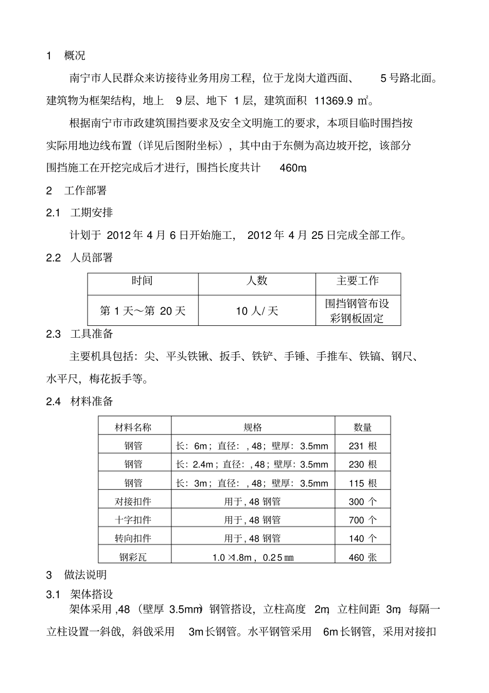 临时围挡施工方案70472_第2页
