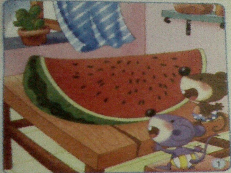 二年级写话（小老鼠吃西瓜_第1页