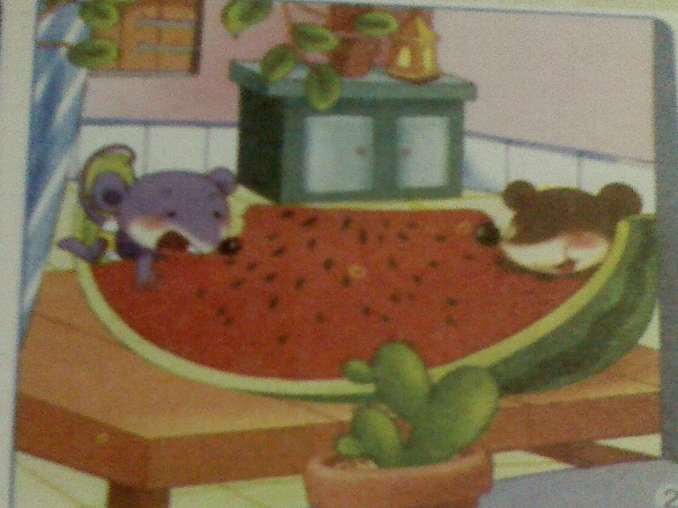 二年级写话（小老鼠吃西瓜_第2页