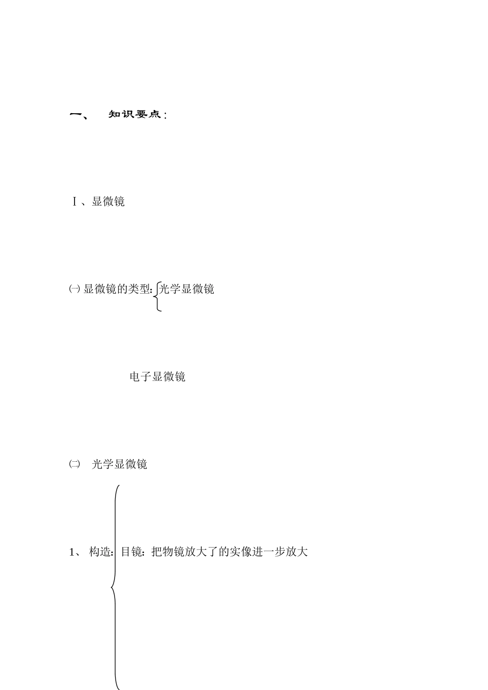 试验温习剖析评论辩论(显微镜的应用)[最新]_第2页