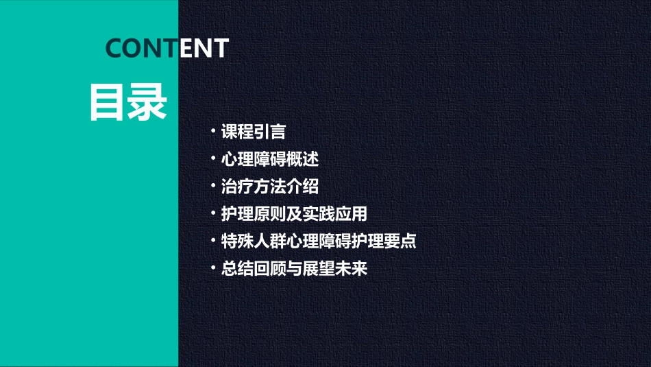 精神科护理学之心理障碍与治疗方法护理课件_第2页