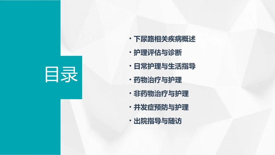 下尿路相关疾病护理课件_第2页