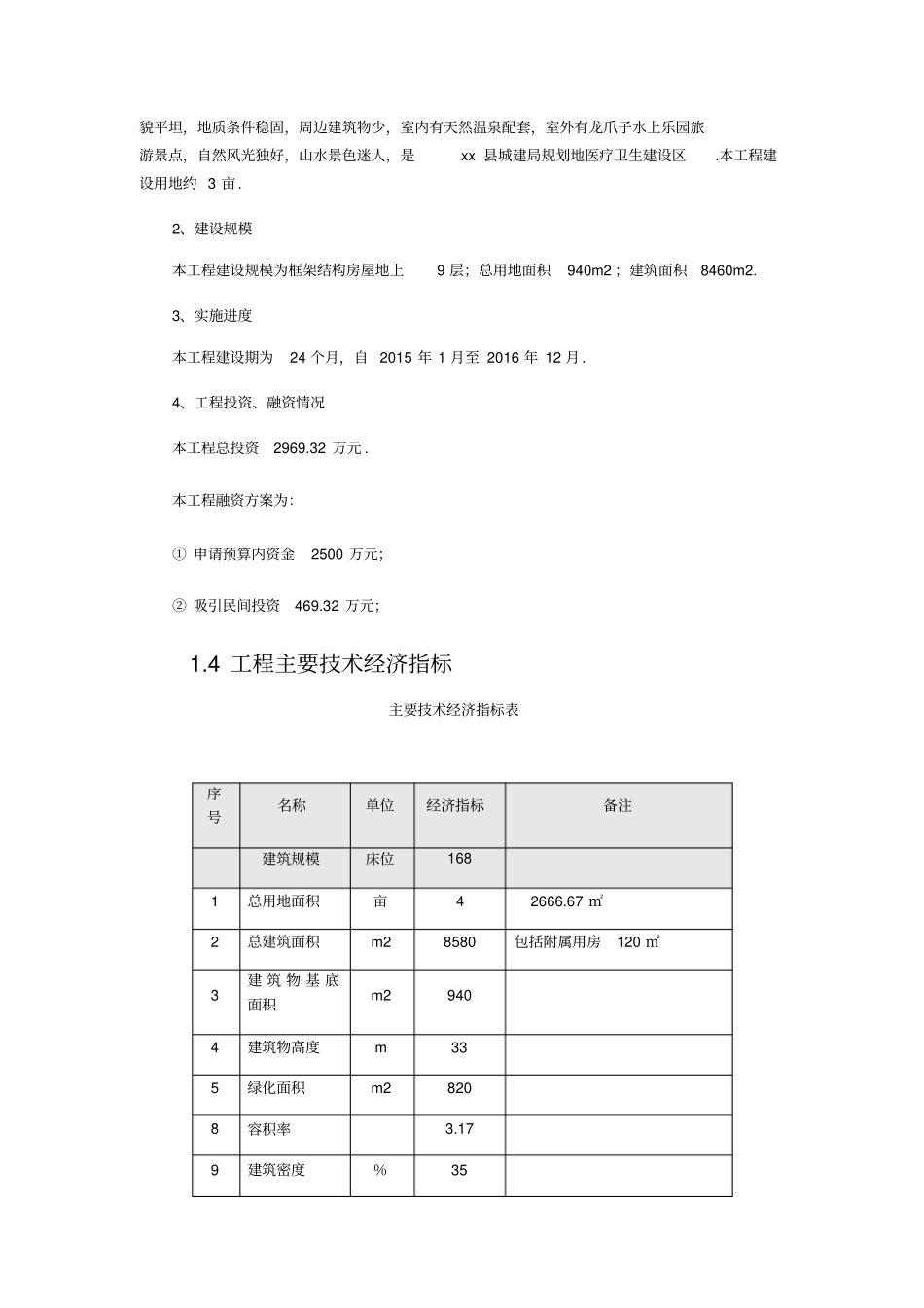 临终关怀医院建设项目可行性研究报告_第3页