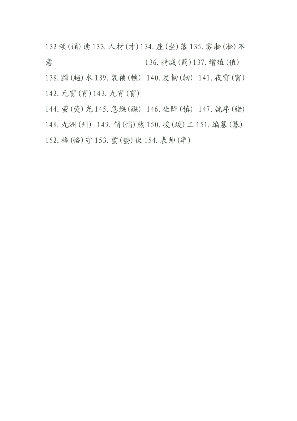 最容易写错的字一览_第3页