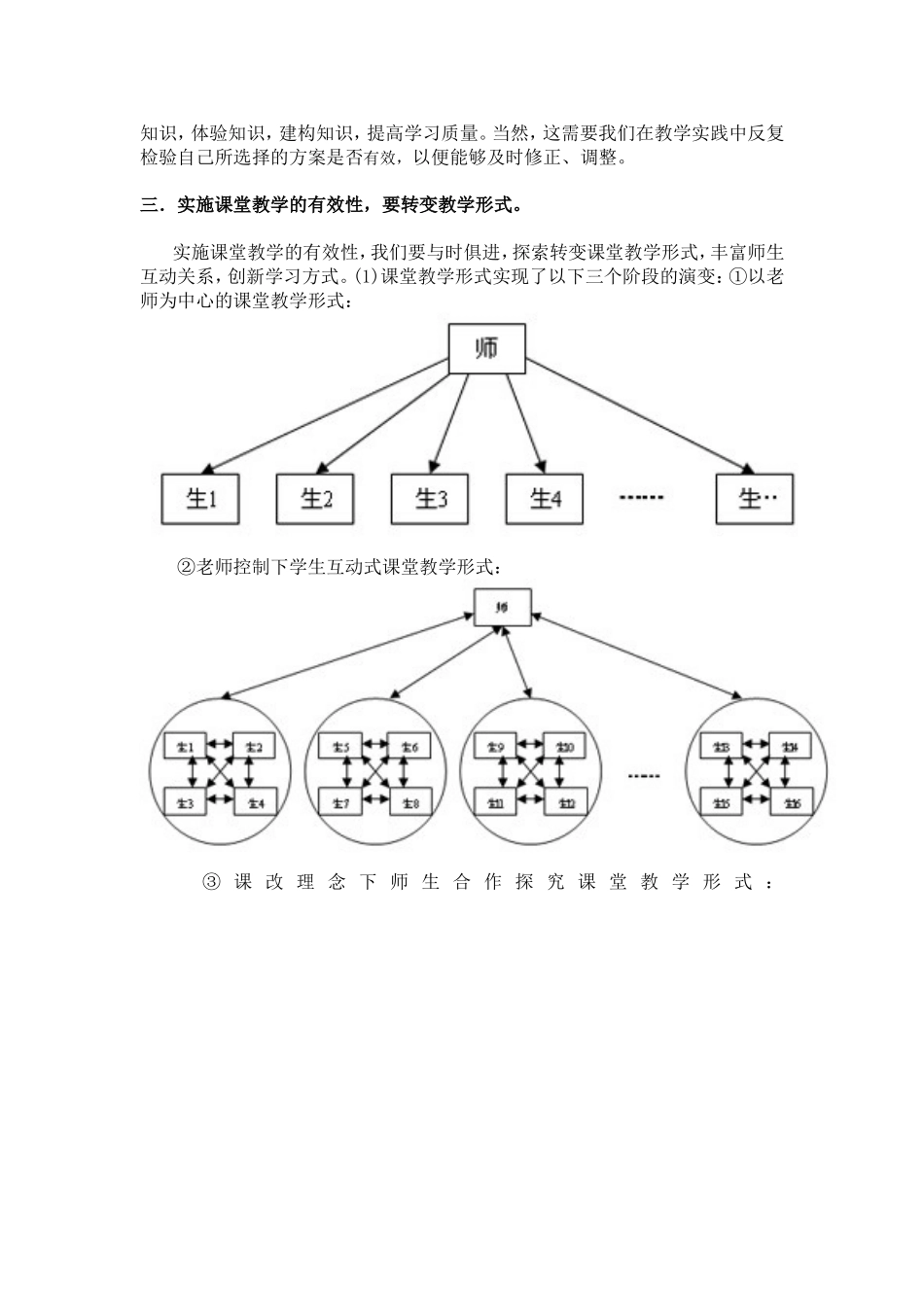 高中课堂教学的有效性探究_第3页