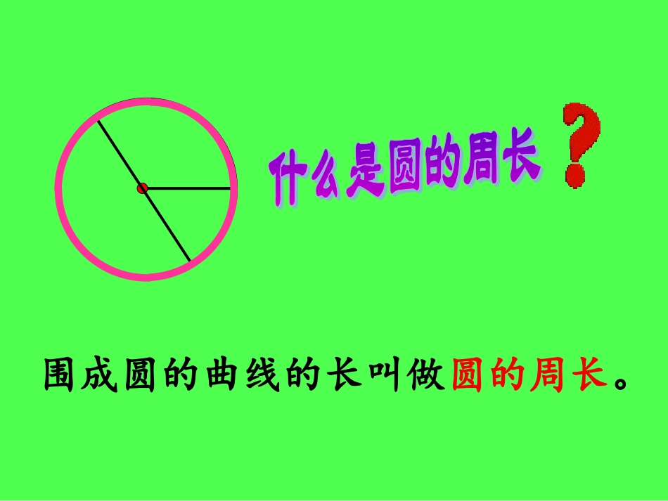鍦嗙殑鍛ㄩ暱PPT_第3页