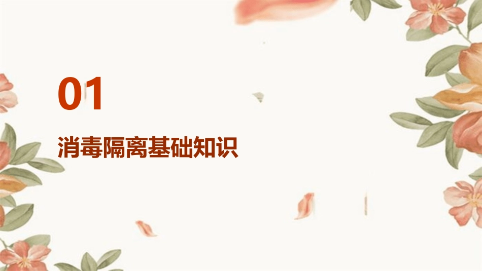 人员消毒隔离知识培训护理课件_第3页