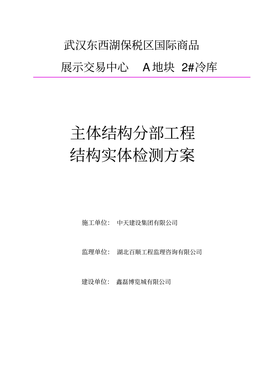 主体结构分部结构实体检测方案讲解_第1页