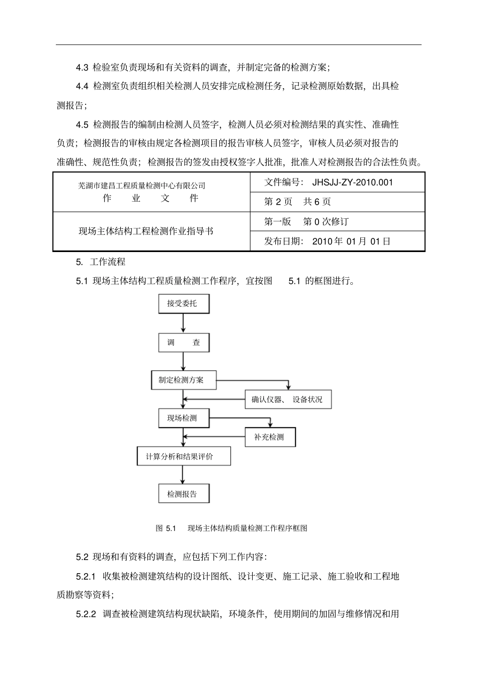 主体结构工程检测作业指导书_第3页