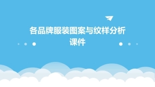 各品牌服装图案与纹样分析课件