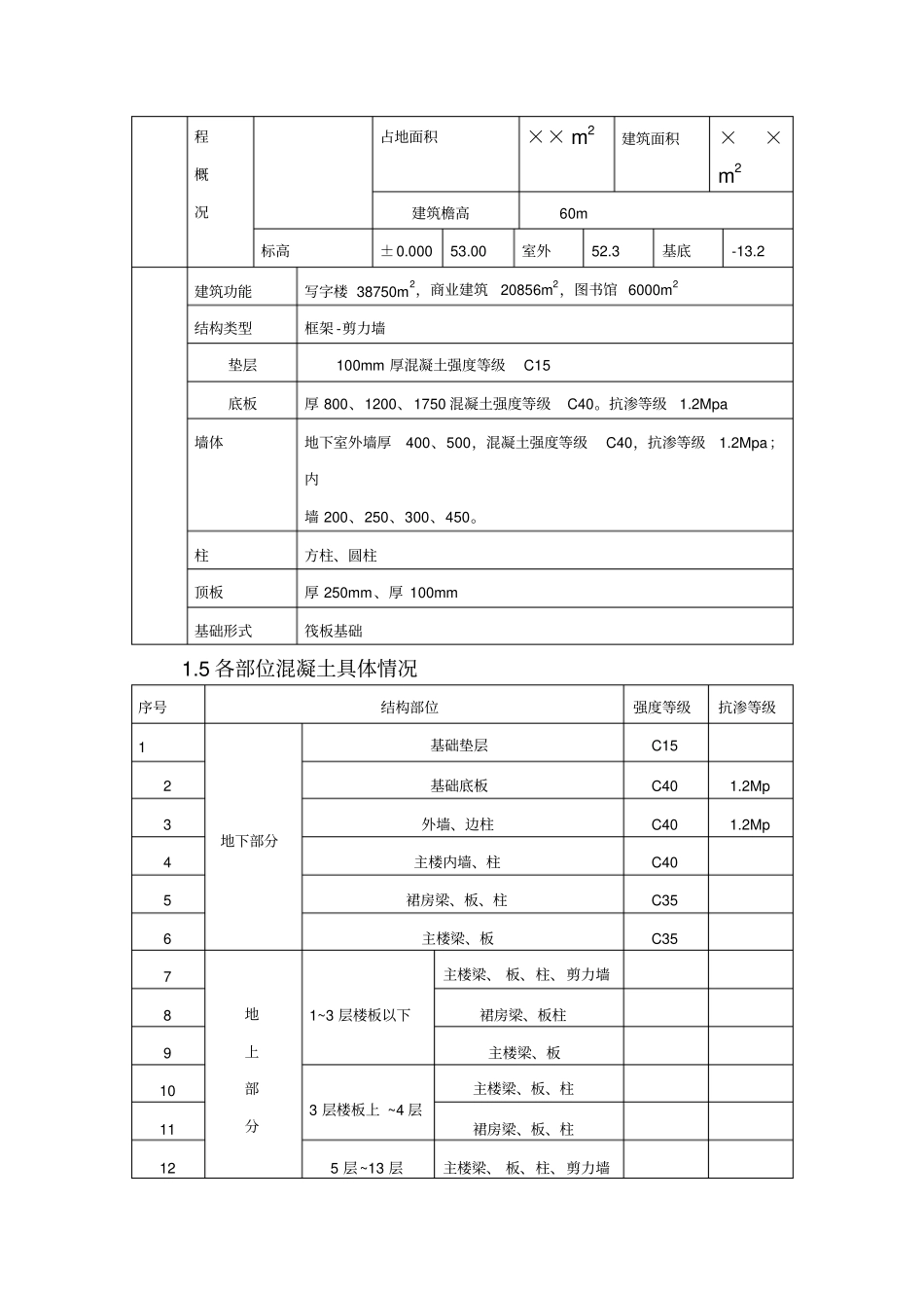 主体结构混凝土工程施工方案_第2页
