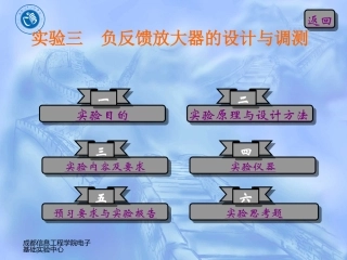 实验三负反馈放大器的设计与调测