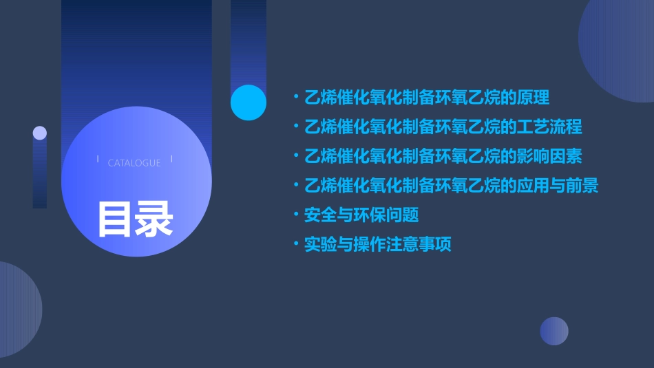 乙烯催化氧化制备环氧乙烷解读课件_第2页