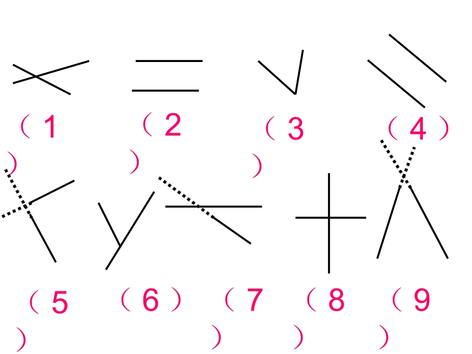 人教版四年级数学上册第四单元平行四边形和梯形垂直与平行ppt_第3页