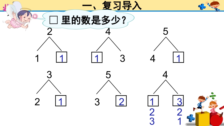 小学数学人教2011课标版一年级第6课时-减法_第3页