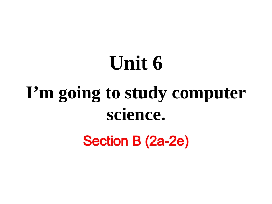 Section-B-(2a-2e)-教学课件_第2页