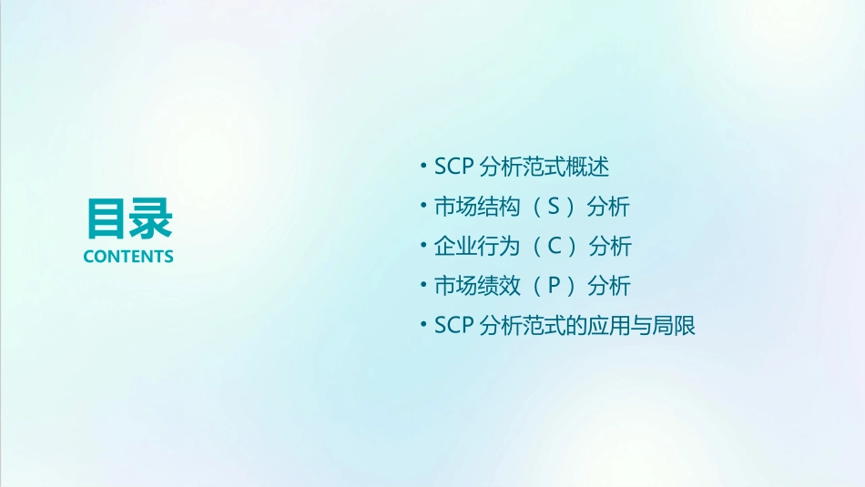 产业组织SCP分析范式教学课件_第2页
