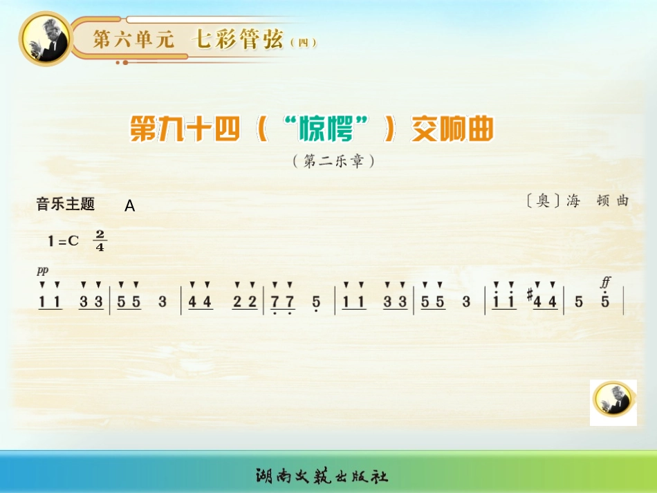 第九十四(“惊愕”)交响曲(第二乐章)_第3页