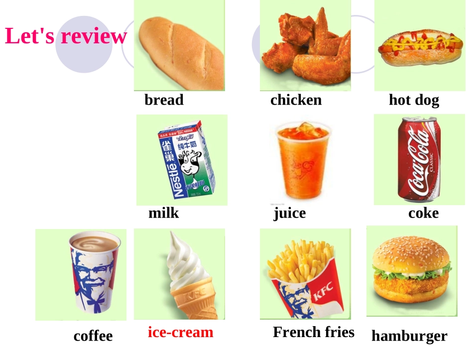 2014新版PEP五年级上Unit3-what-would-you-like(1)_第2页