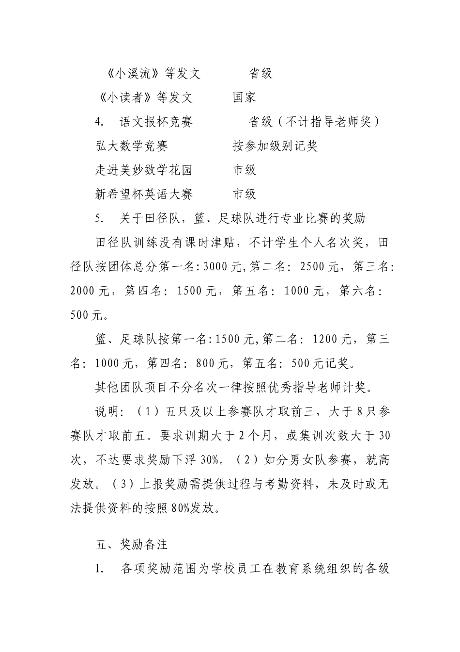 小学教科研奖励实施方案_第3页