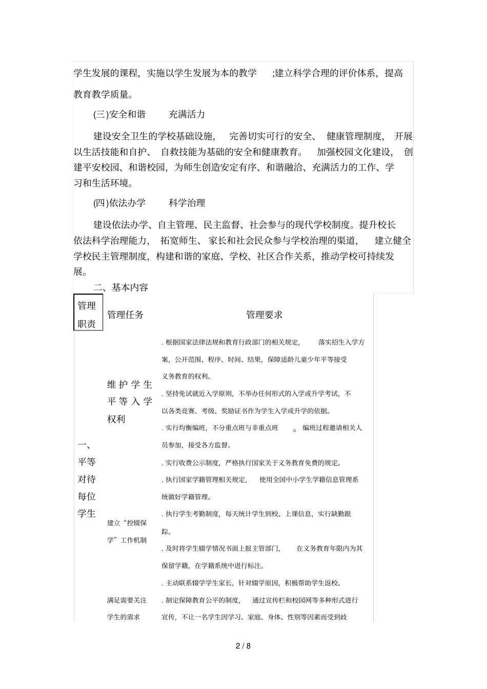 义务教育学校管理标准_第2页