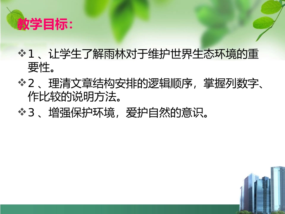 雨林的毁灭——世界性灾难-课件_第2页