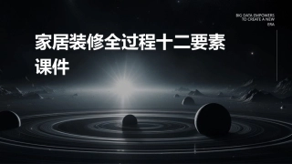 家居装修全过程十二要素课件