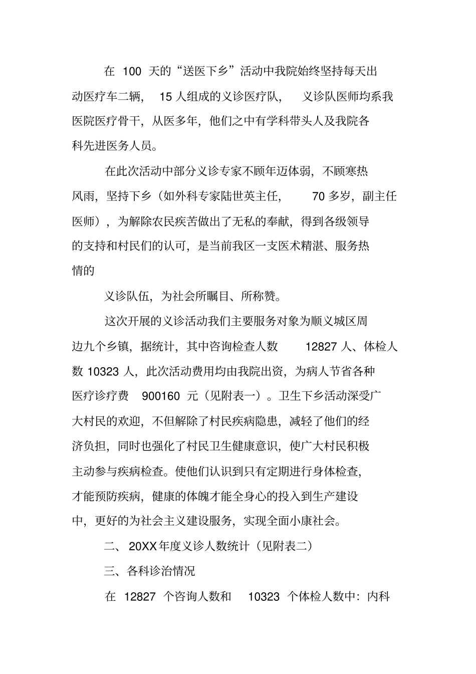义诊活动周工作总结_第3页