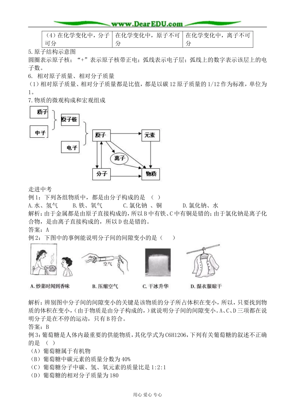 上科版高一化学物质的组成和结构_第2页