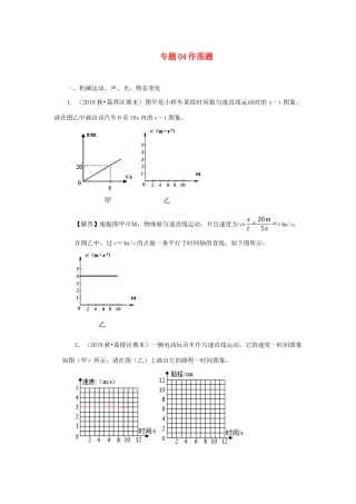 中考物理临考考点必杀专练 专题04 作图题试卷