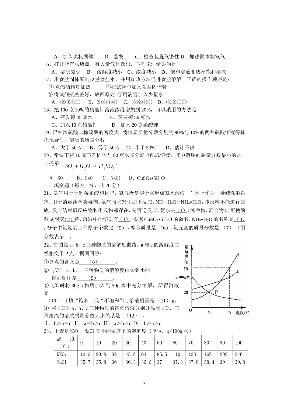 12月份月考试卷_第2页
