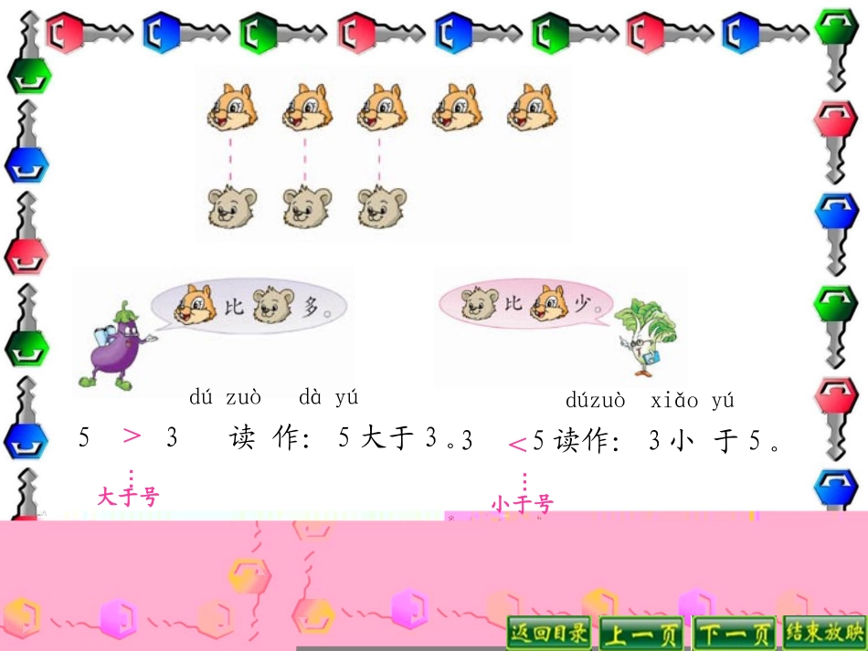 认识=、＞和＜_第3页