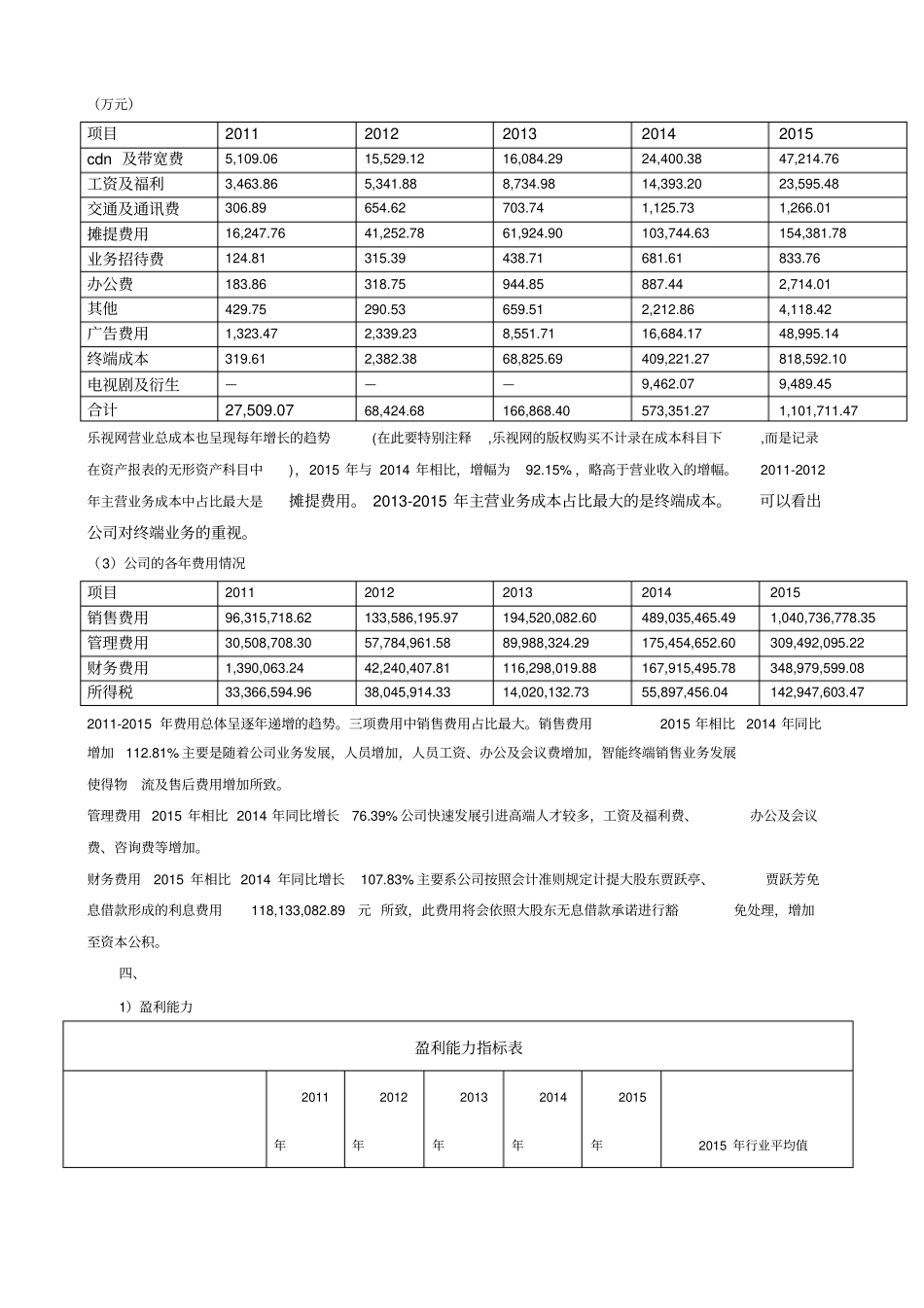 乐视网财务分析_第2页