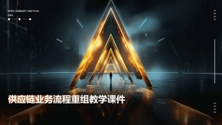 供应链业务流程重组教学课件