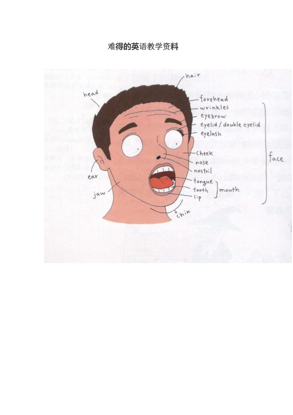 难得的英语教学资料_第1页