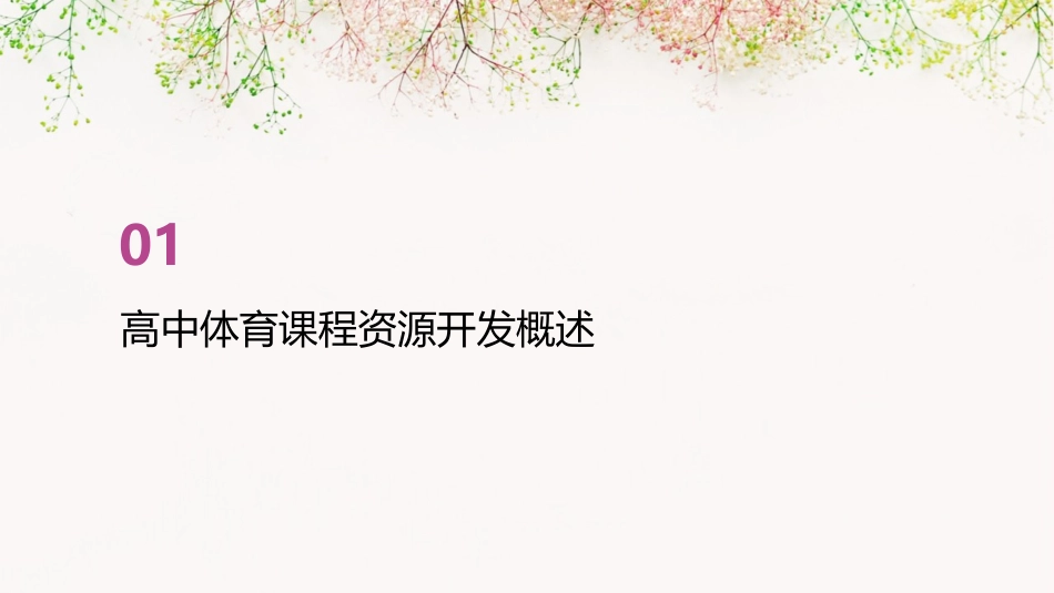 高中体育课程资源开发课件_第3页