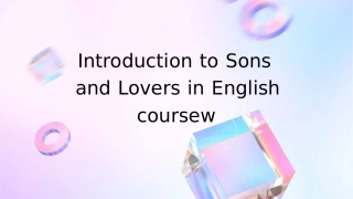 儿子与情人英文介绍简介课件1