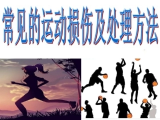 日常运动损伤的处理