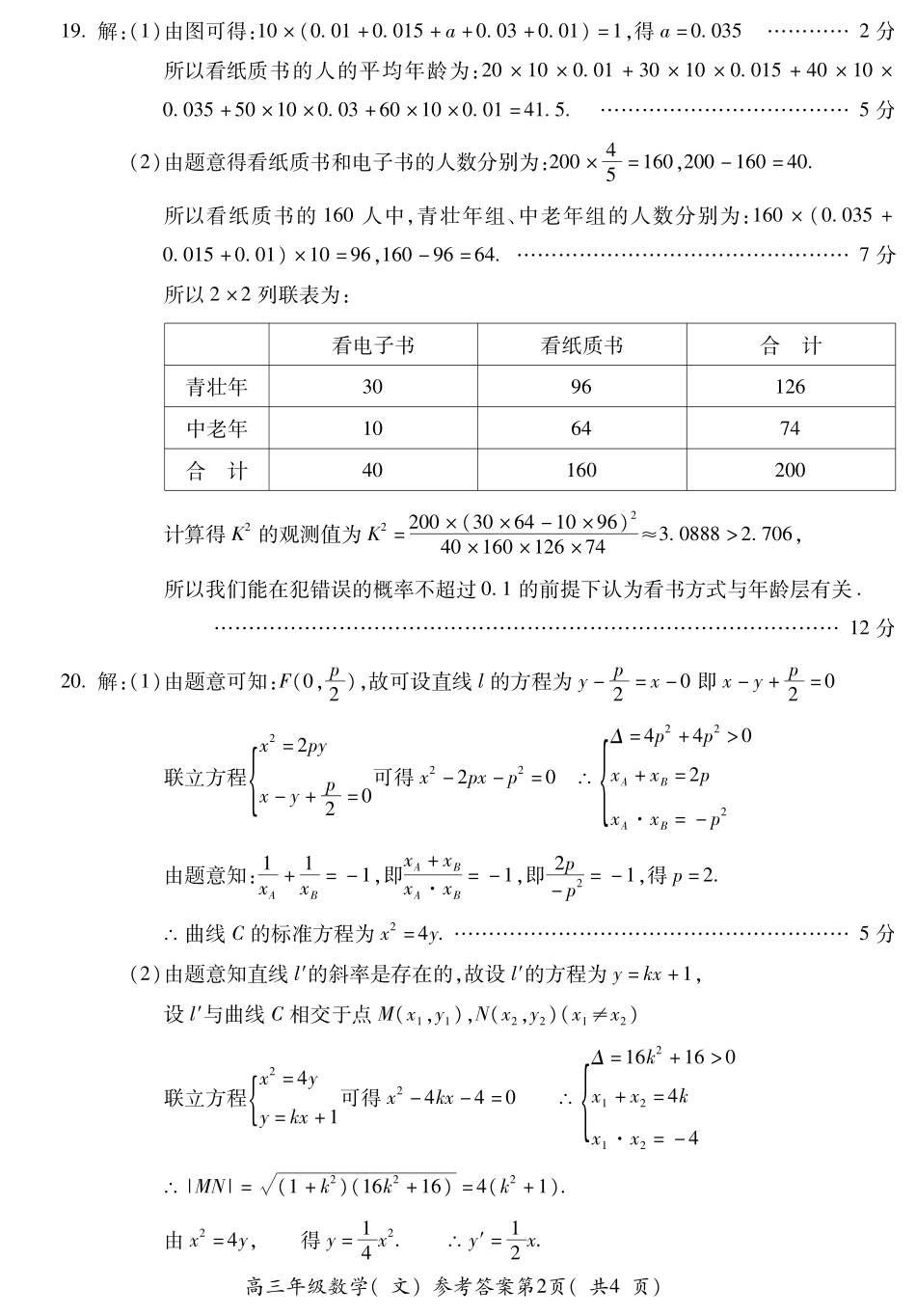 安徽省芜湖市高三5月模拟考试数学(文)答案 安徽省芜湖市高三数学5月模拟考试试卷 文 (PDF) 安徽省芜湖市高三数学5月模拟考试试卷 文 (PDF)_第2页